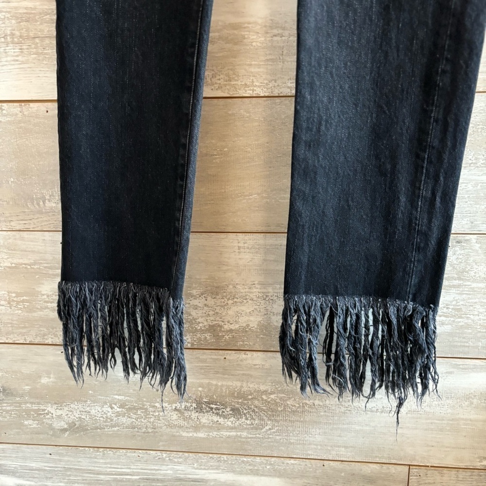 3x1 NYC Frayed Hem Relaxed Jeans - Picture 5 of 11
